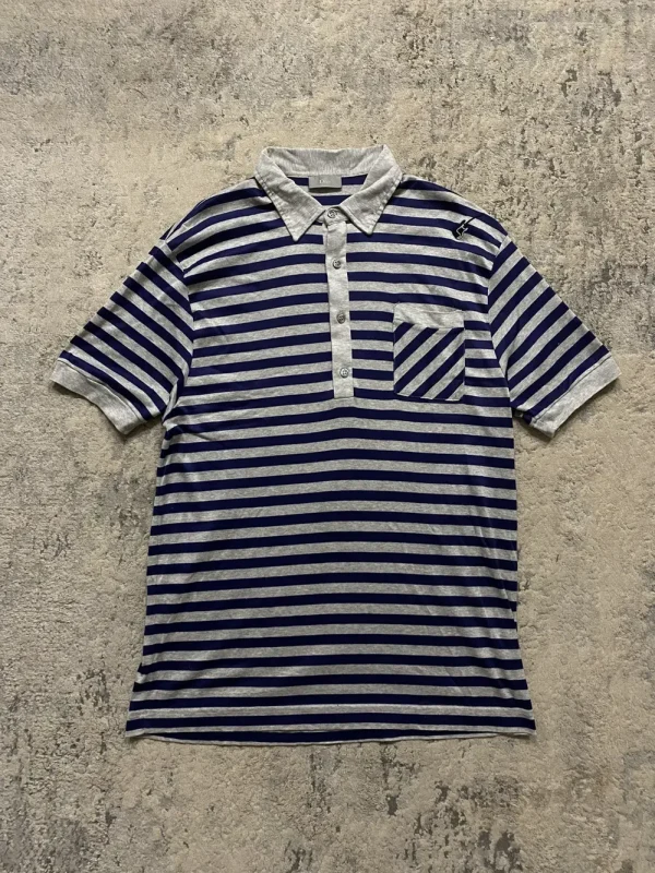 Dior Homme SS05 Striped Guitar Polo
