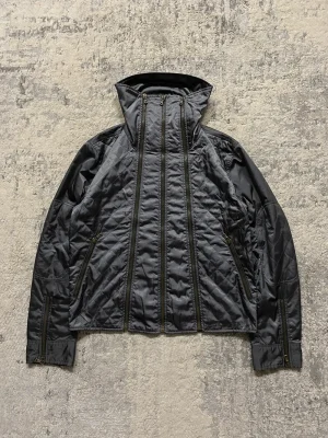Dolce & Gabbana - 2000s Triple Zipper Intartia Jacket