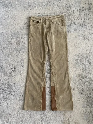 Backlash - Corduroy Leather Hem Bootcut Jeans 31x33