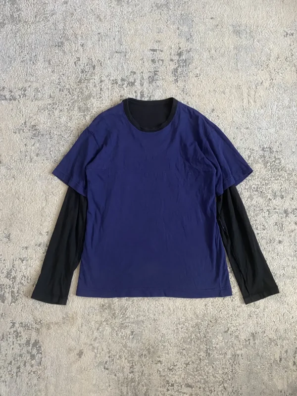 Comme Des Garcons Homme - AD20001 Reversible Double Layered Long Sleeve 19.5x27.5