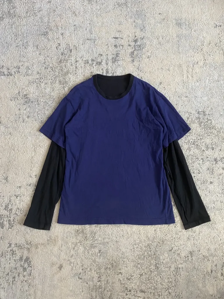 Comme Des Garcons Homme - AD20001 Reversible Double Layered Long Sleeve 19.5x27.5