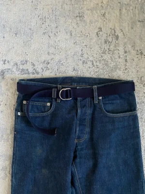 Dior Homme Canvas Double D-Ring Belt – Black OS