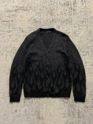 Lad Musician AW12 Flames Cardigan Black 19x26.5