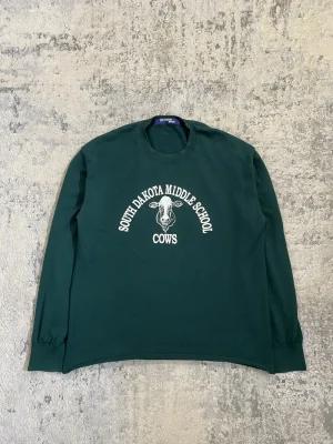 Junya Watanabe Man - South Dakota Middle School Cows Longsleeve 22x27