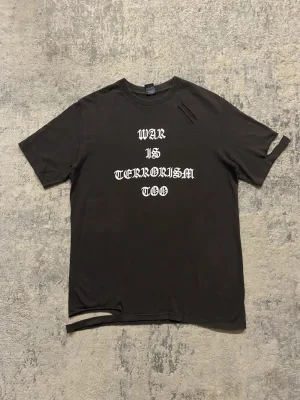 Number (N)ine - AW04 War Is Terrorism Too Distressed Tee 22x30