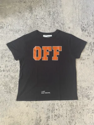 Off-White  "OFF" Mens Logo Tee M 23x28