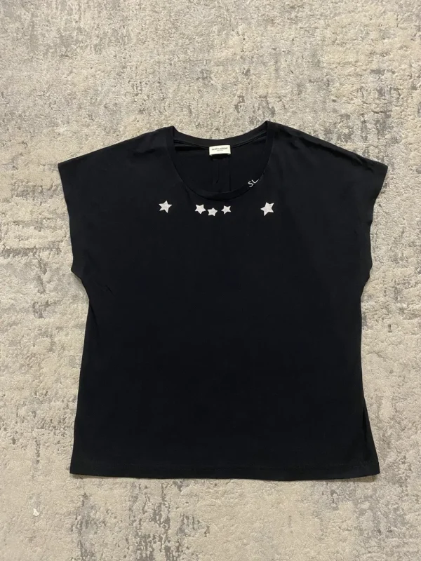 Saint Laurent - 2015 Star Print Short Sleeve Tee