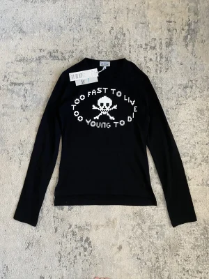 Vivienne Westwood Too Fast To Live Digital Skull Tee 18X27