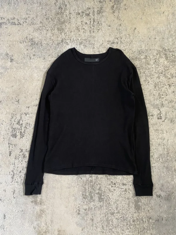 AF Artefact - Black Waffle Knit Thermal 22x28