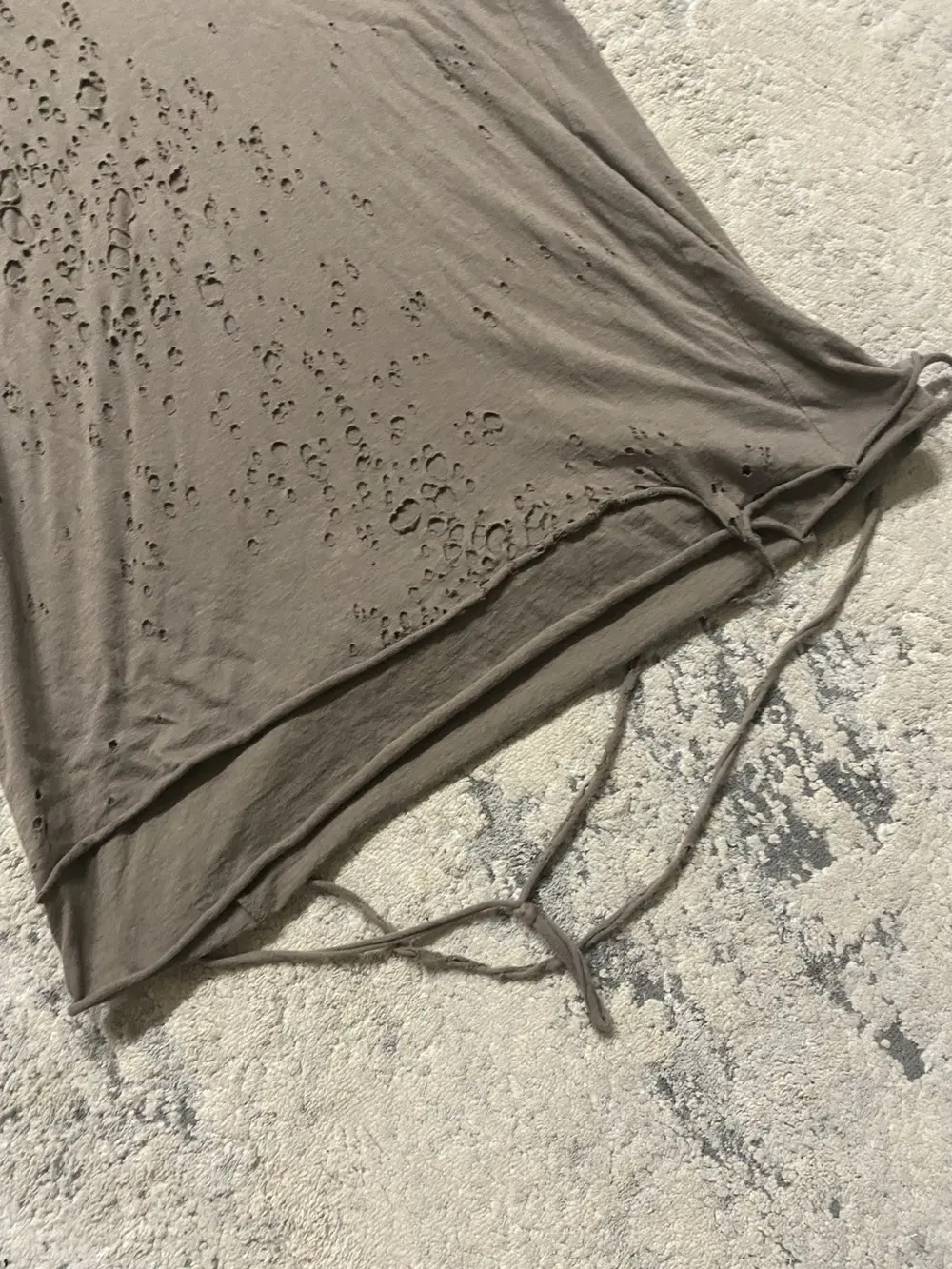 Maison Mihara Yasuhiro - Bug Bite Distressed Tassel Tee 19x28 - Image 4