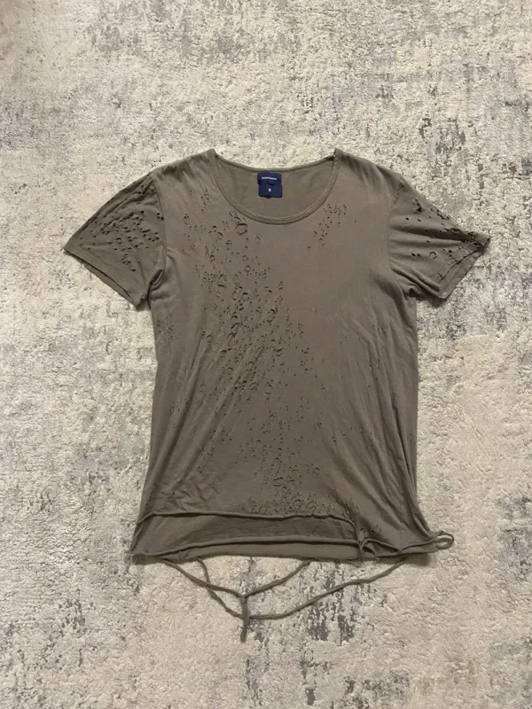 Maison Mihara Yasuhiro - Bug Bite Distressed Tassel Tee 19x28