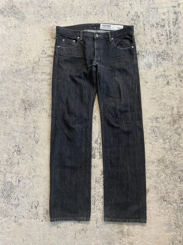 Neighborhood - No.3204 Selvedge Raw Black Denim 36x31