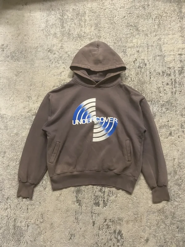 Undercover - AW02 Small Parts Spiral Logo Hoodie 24x25