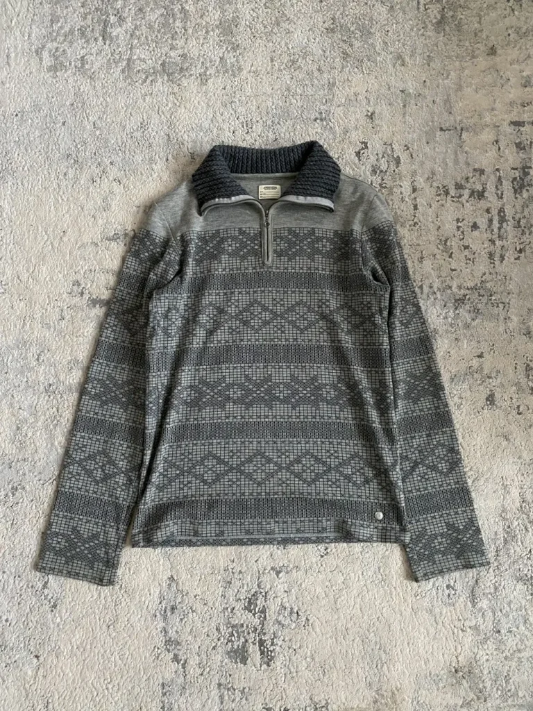 Mihara Yasuhiro - Quarterzip Longsleeve T Shirt 18x25