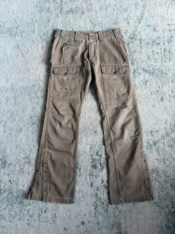 Diesel - Bootcut Laceup Leg Bootcut Pants 33x32