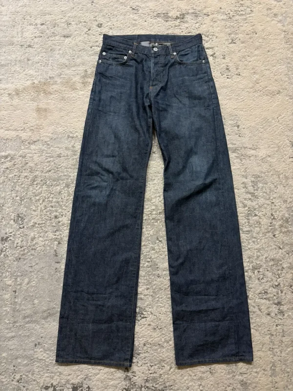 Dior Homme - SS09 Wide Leg Raw Denim Jeans 14.5x35.5