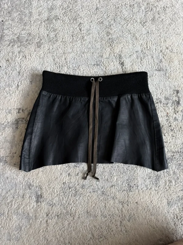LGB - Leather Micro Mini Boxing Skirt 14x13
