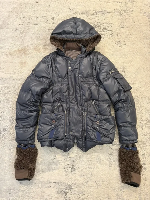 PPFM - Puffer Down Jacket Sherpa Detachable Vest 20x27