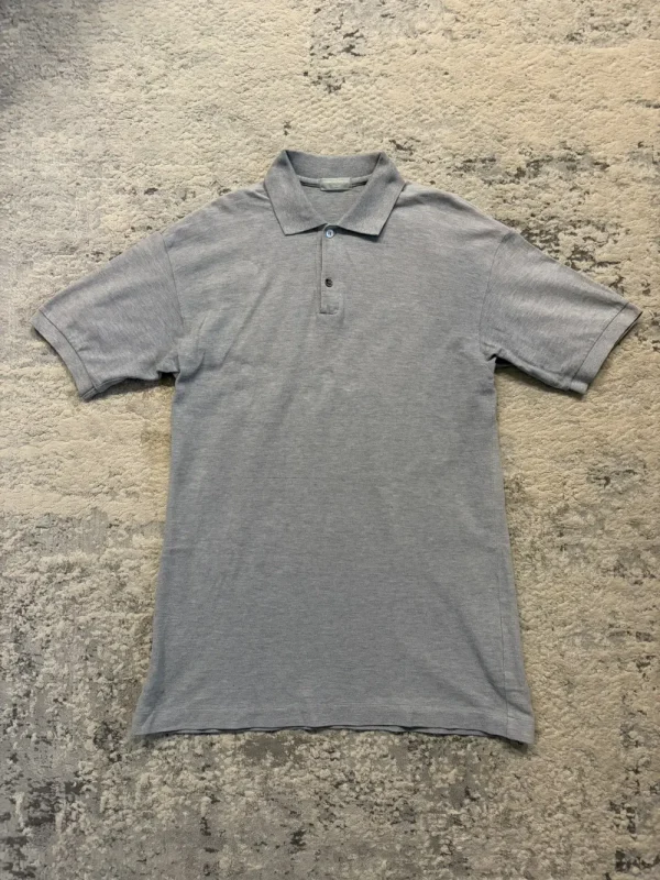 Comme Des Garcons Homme - 80's Grey Polo Shirt 19.5x28.5