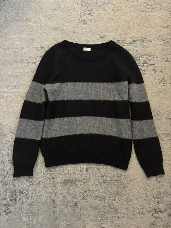 Saint Laurent - FW13 Striped Knit Sweater 22x27