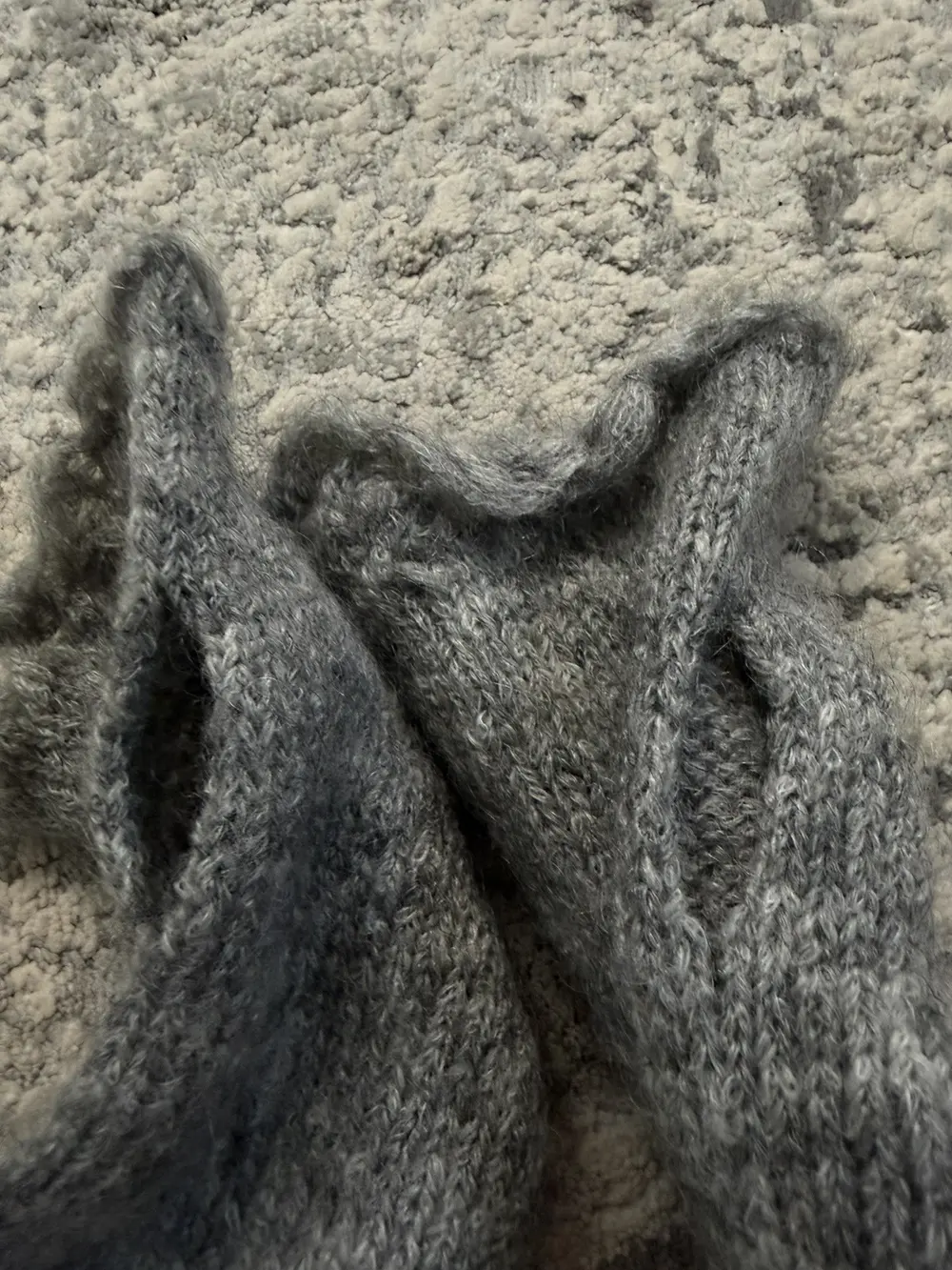 FW09 "A Closed Feeling" Knit Distressed Arm Warmers (2) - Image 6