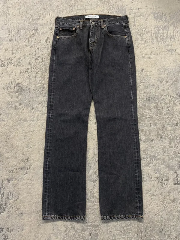 Junya Watanabe AD2002 Faded Black Denim 30x30
