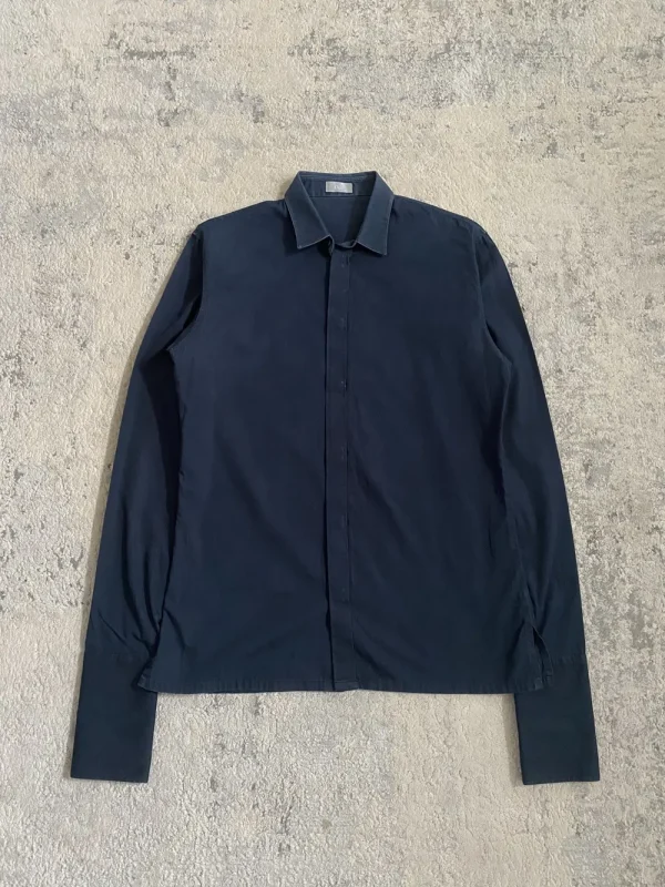 Dior Homme - AW02 "Reflexion" Cotton Dress Shirt 20x28.5