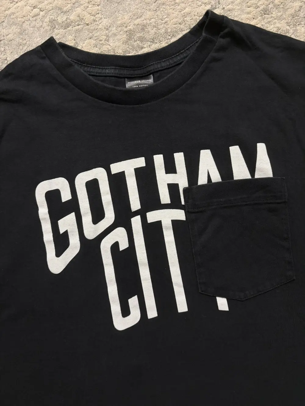Number (N)ine - Gotham City Pocket Tee 19x26 - Image 2