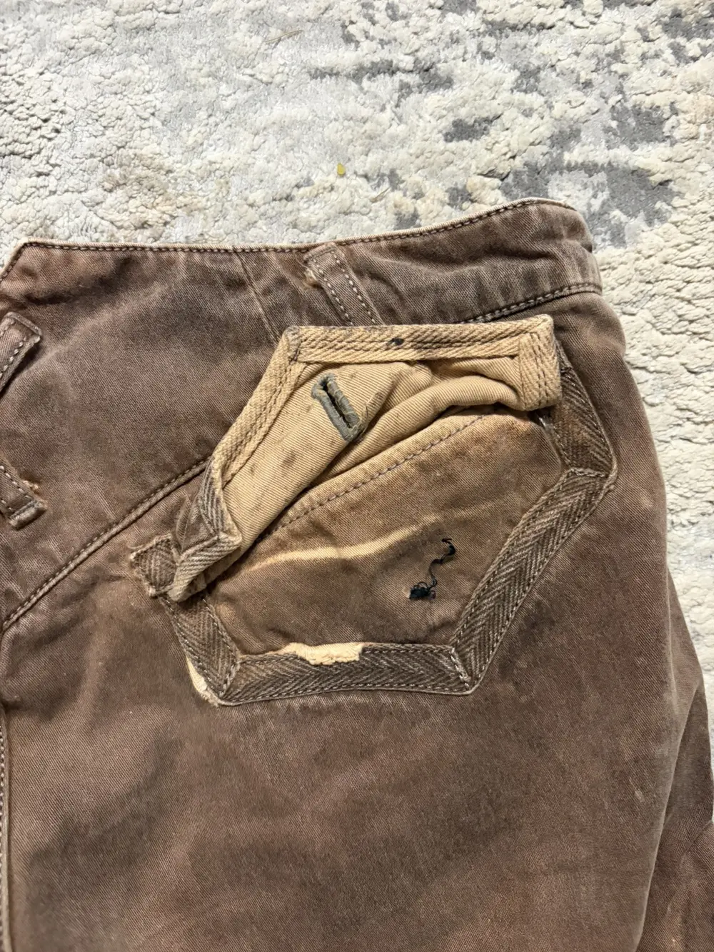 Obelisk -- Baggy Bootcut Cargo Pants 36x33 - Image 9