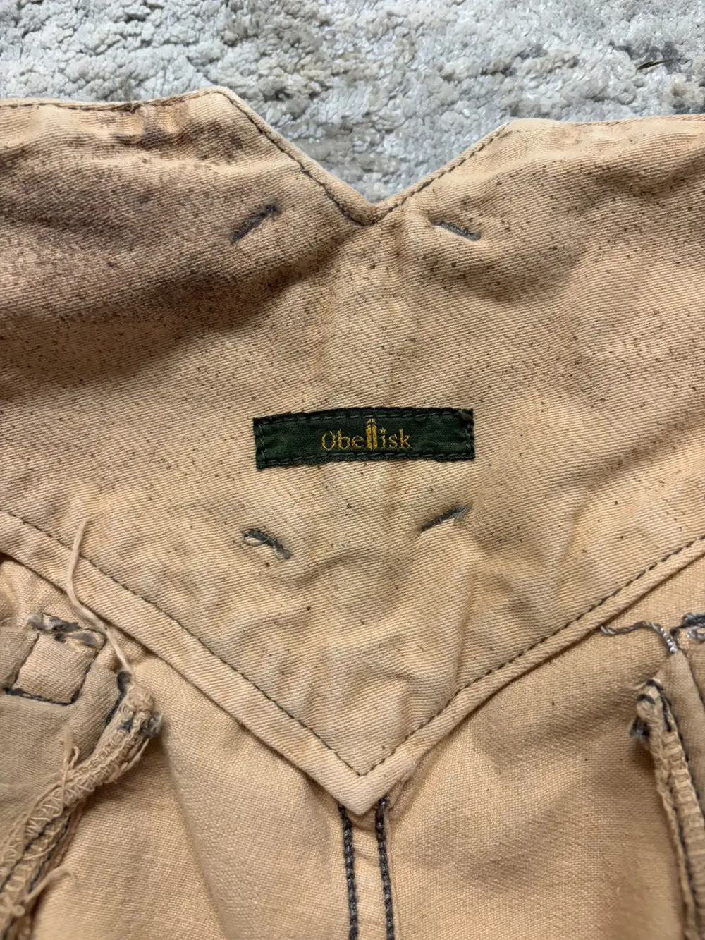 Obelisk -- Baggy Bootcut Cargo Pants 36x33 - Image 5