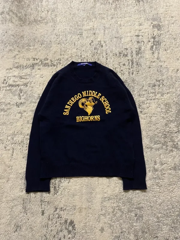 AW02 San Diego Middle School Bighorns Long-sleeve 20.5x25