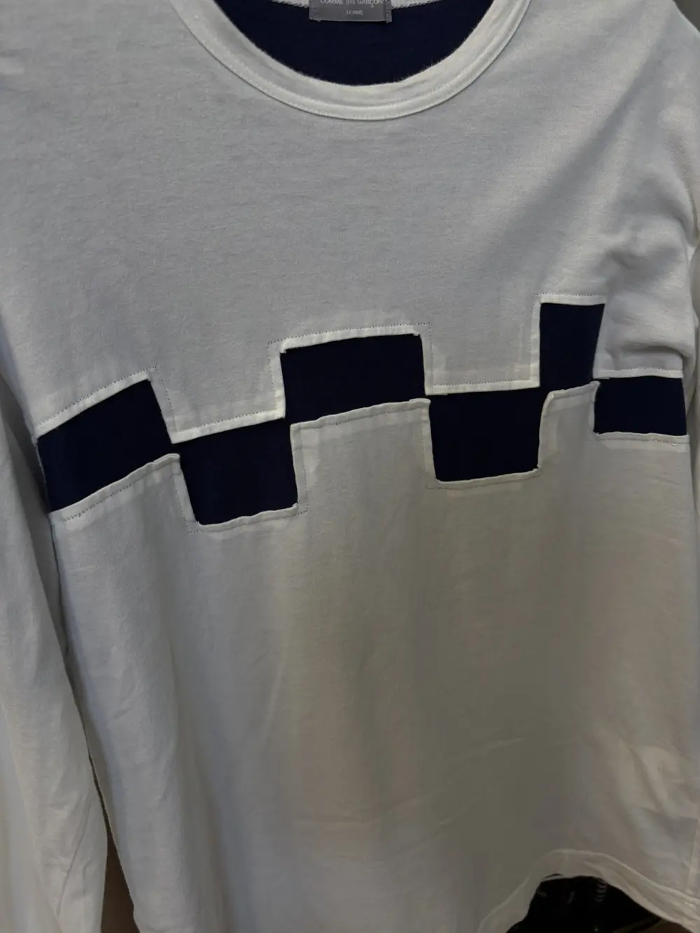 Comme Des Garcons Homme - AW02 Layered Longsleeve Reversible T Shirt 20x27 - Image 8
