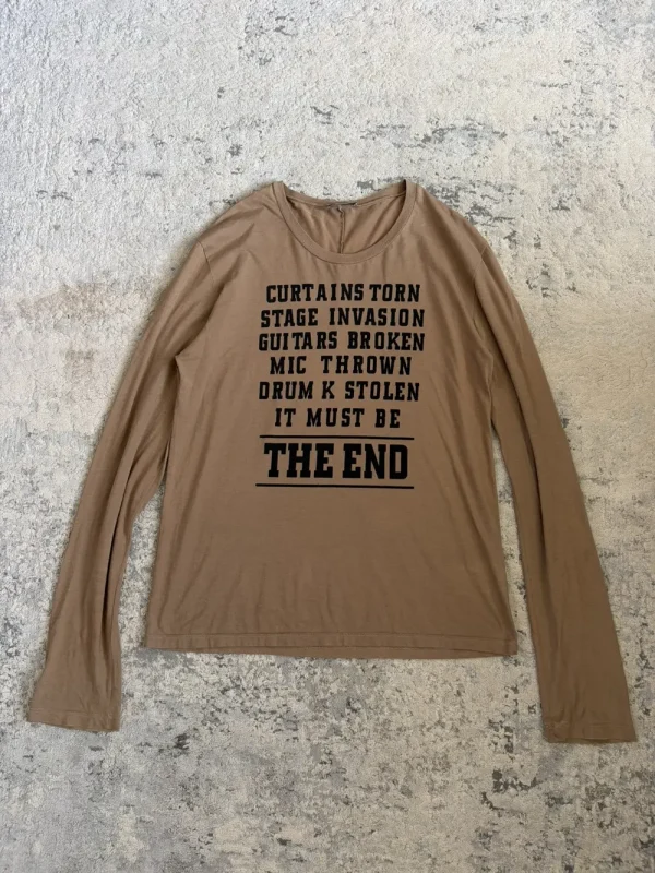 Dior Homme by Hedi Slimane - AW05 The End Longsleeve 19.5x27