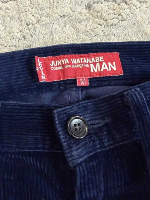 Junya Watanabe – AD2002 Corduroy Navy Denim5