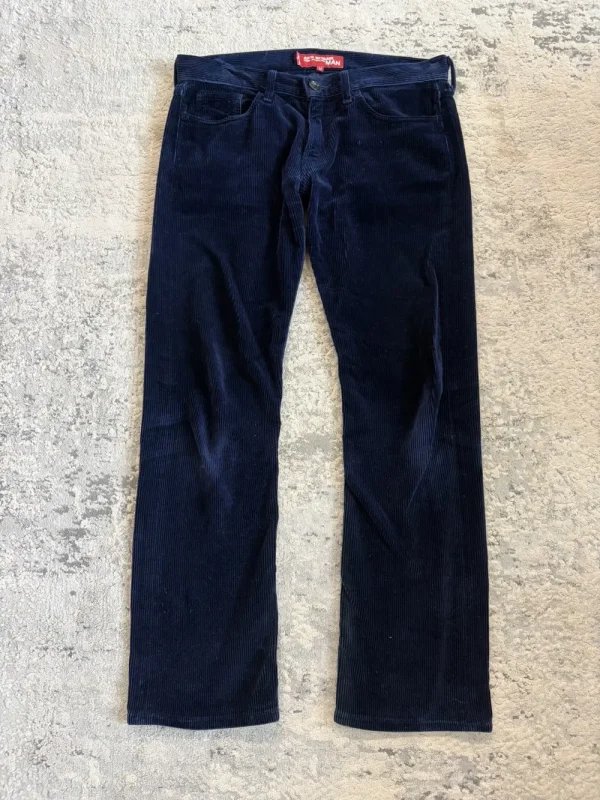 Junya Watanabe - AD2002 Corduroy Navy Denim 32x29