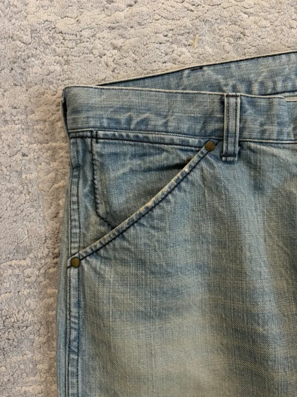 Number (N)ine – AW02 Lightwash Wide Baggy Jeans8