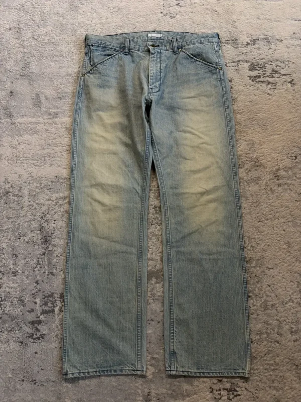 Number (N)ine - AW02 Lightwash Wide Baggy Jeans 36x32