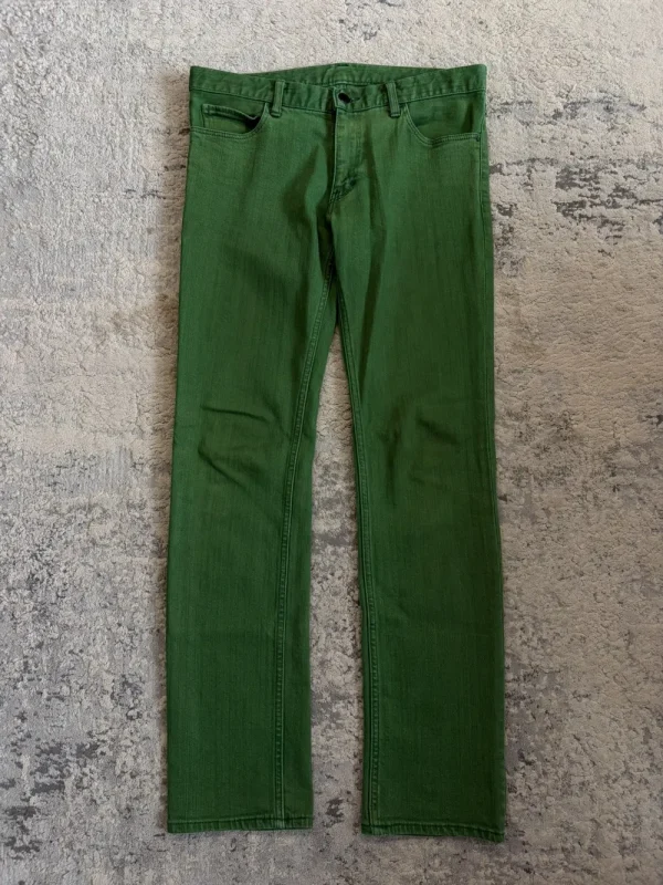 Number (N)ine - AW05 Green Pain Denim 32x30.5
