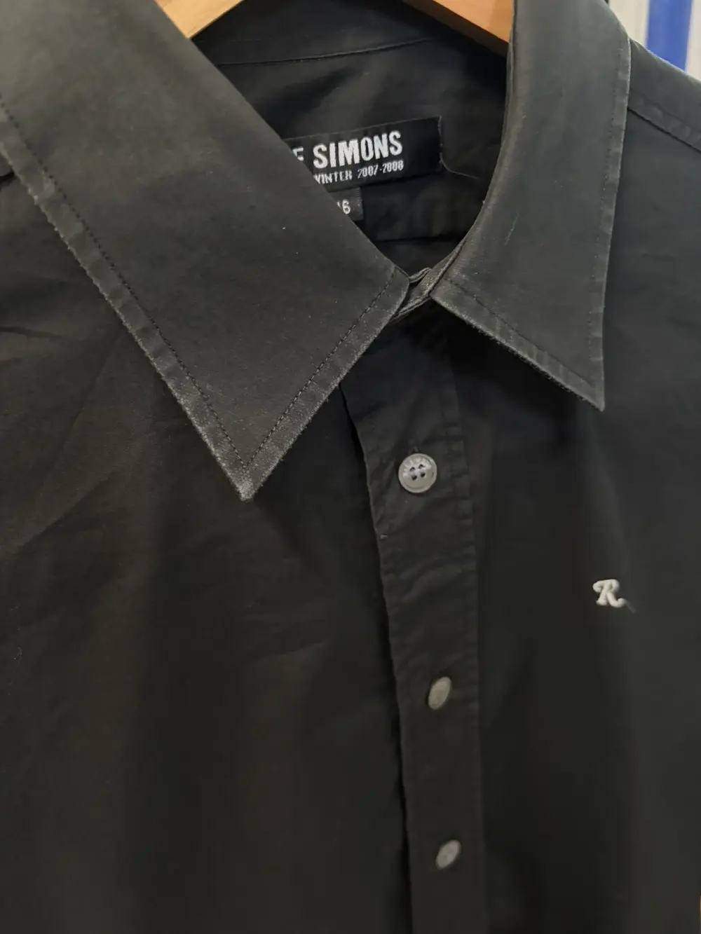 Raf Simons - AW07 R Button Up Shirt 19.5x28 - Image 6