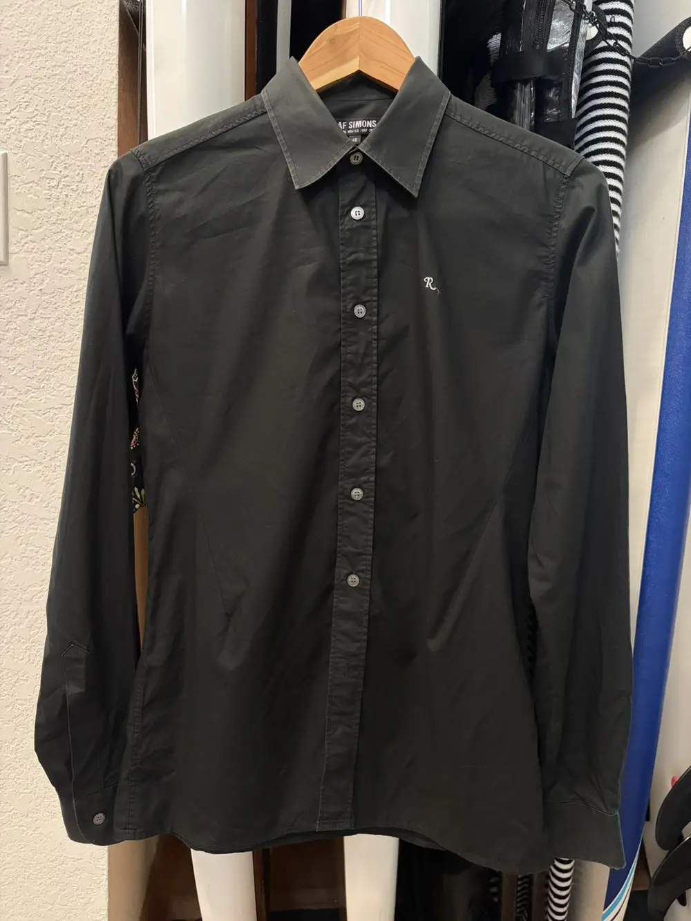 Raf Simons - AW07 R Button Up Shirt 19.5x28