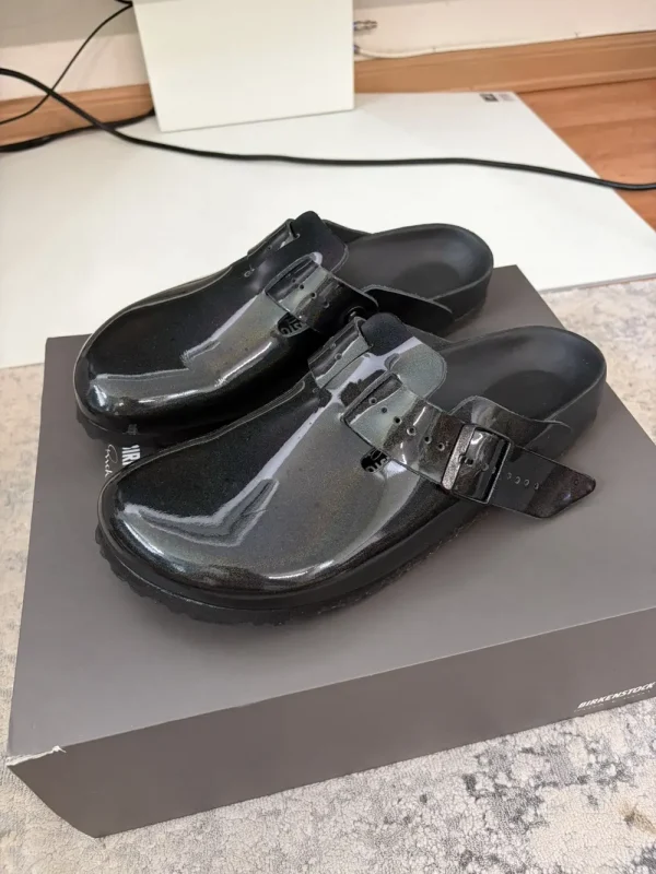 Rick Owens x Birkenstock Boston Iridescent Sandals 43/10