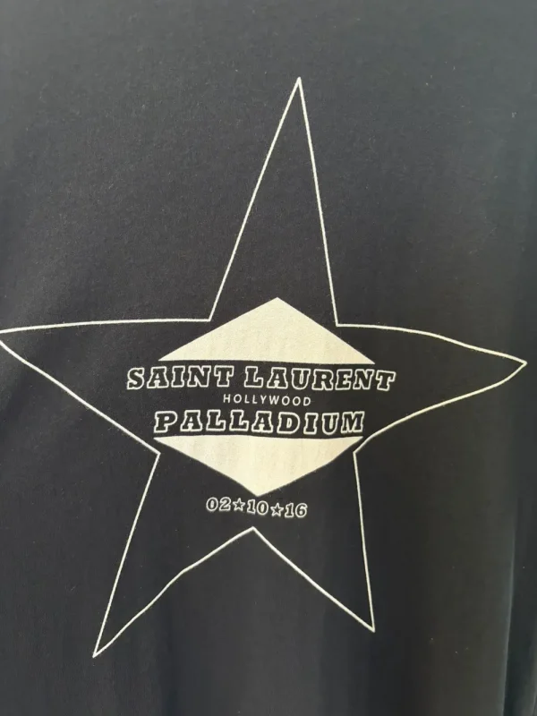 Saint Laurent – AW16 Hollywood Palladium Runway Hedi Slimane T shirt5