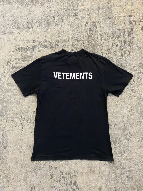 Vetements - Staff Back Logo Tee XS 18.5x27