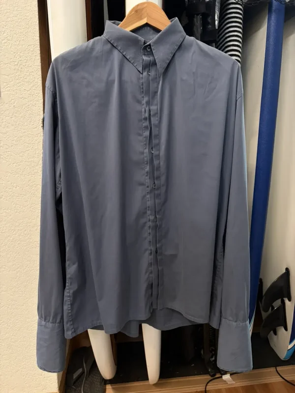 YSL Rive Gauche - Hidden Placket Shirt by Hedi Slimane 25x30