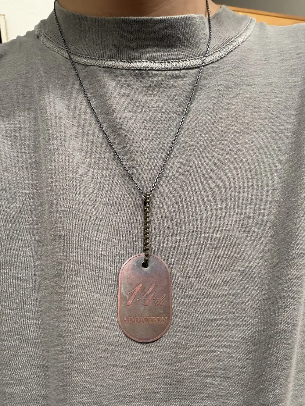 14th Addiction Dog Tag INDIVIDUAL - Image 3