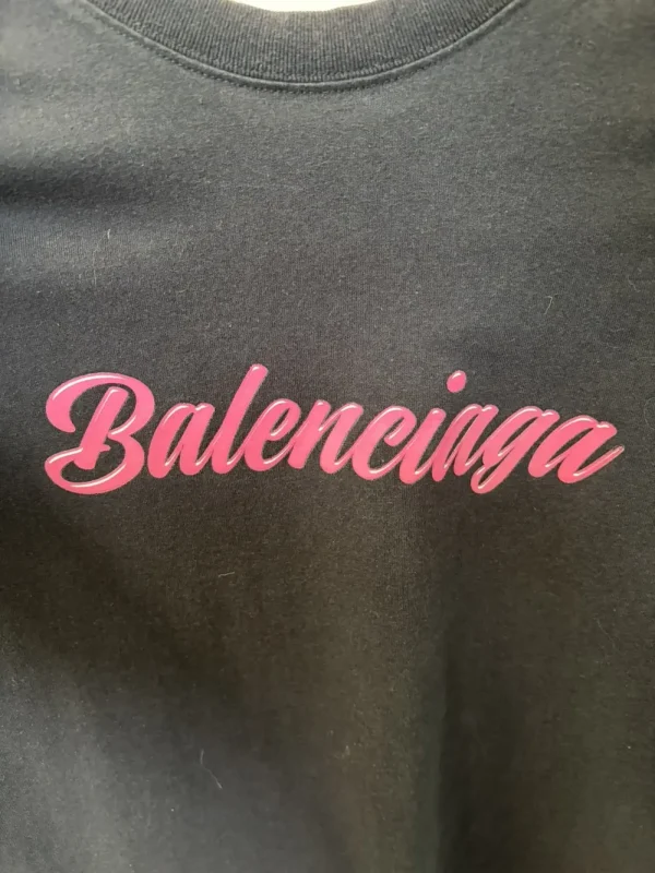 Balenciaga – 2019 Pink Logo T Shirt5