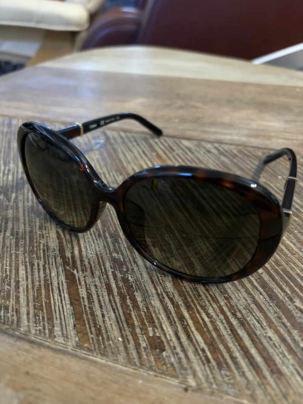 Chloe - CE698SA Tortoise Acetate Gradient Sunglasses - Image 3
