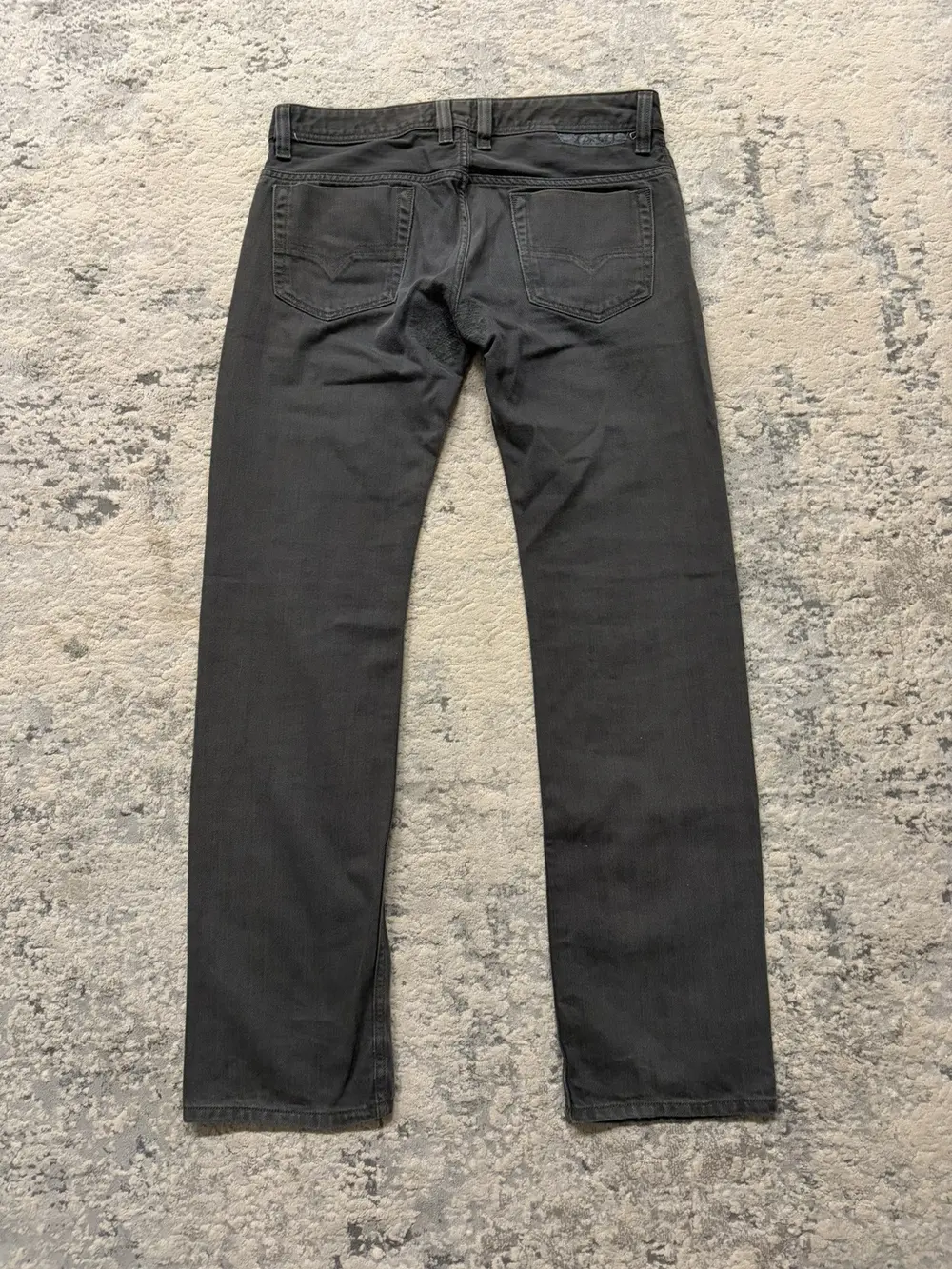 Diesel - Safado Straight Jeans Wash 008QU Grey 33x31.5 - Image 6