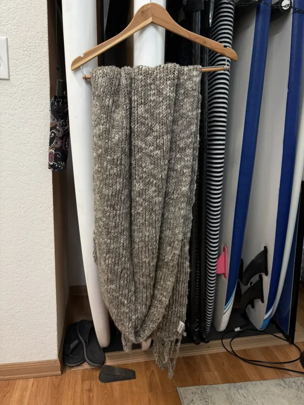 Dior Homme - AW07 "Navigate" Oversized Knit Scarf