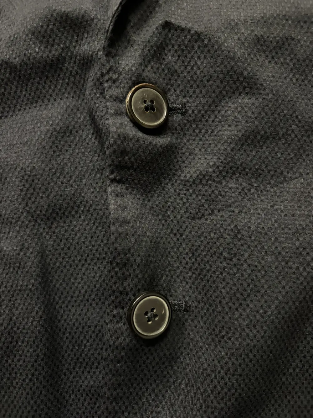 Dries Van Noten - Cotton Linen Perforated Jacket 19x31 - Image 7